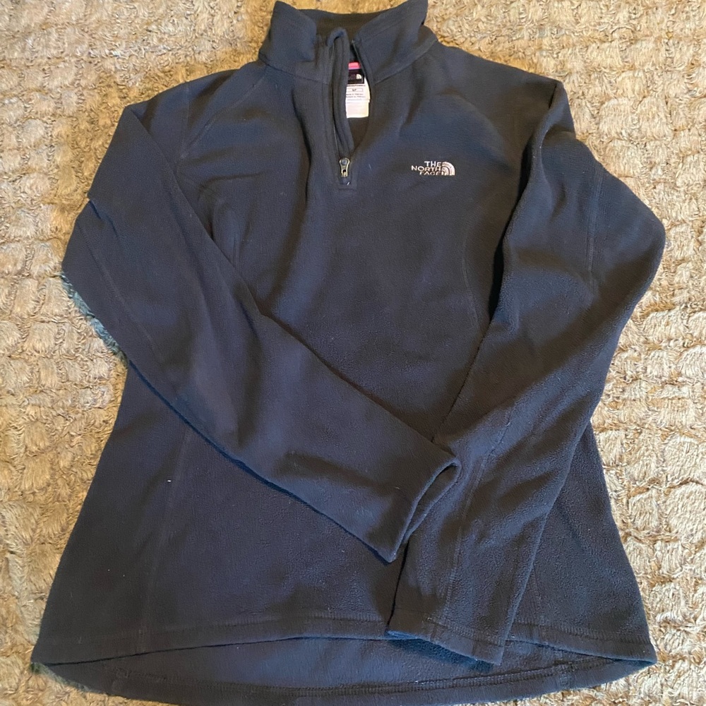 The North Face fleece quarter zip